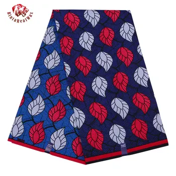 

2019 african wax prints fabric new bintarealWax fabric for clothes High Quality 6 yards African Fabric for Party Dress FP6111