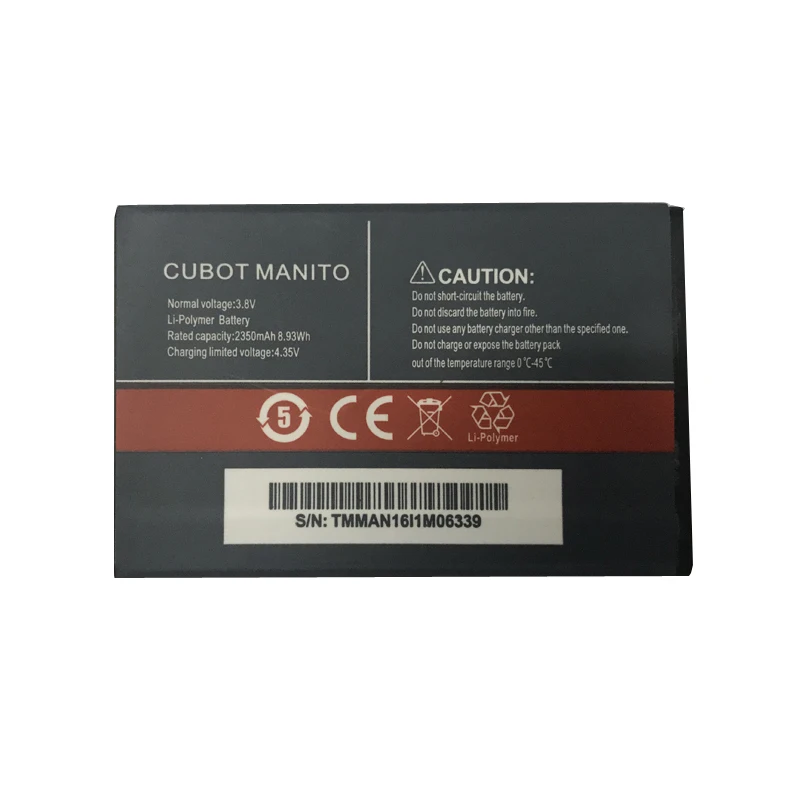 Аккумулятор 2350 мАч для аккумуляторов CUBOT MANITO