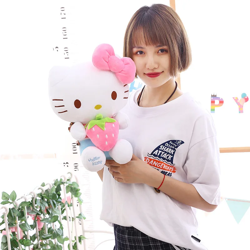 Куклы Hello kitty мягкие игрушки плюшевые животные кошка фрукты клубника кукла