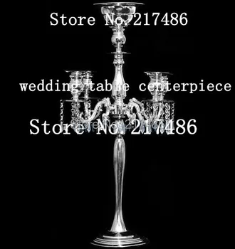 

crystal wedding candelabra,wedding sliver candelabra,sliver crystal candelabra