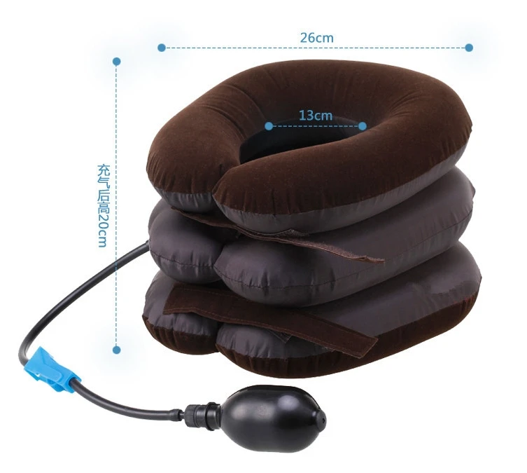 Cervical Neck Traction Device for Head & Shoulder Pain Inflatable Neck