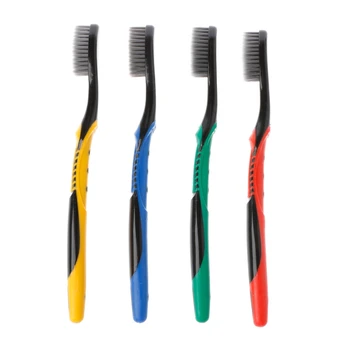 

Arrival Bamboo Charcoal Superfine Soft Bristle Toothbrush Traveling Teeth Cleanser Brush