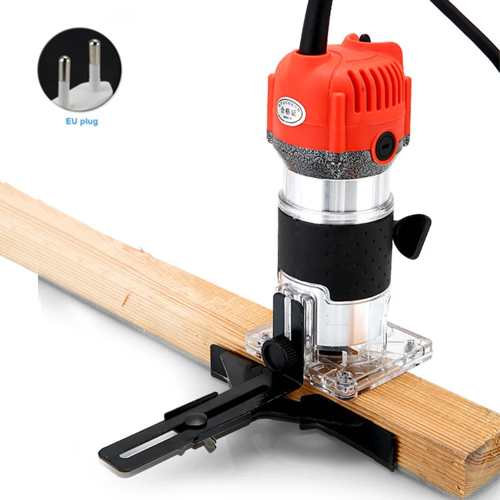 

Woodworking Slotting Aluminum Shell Trimming Electric Edge Trimmer Engraving Mhine Cutting Laminate Motor Hand Tool EU/US Plug