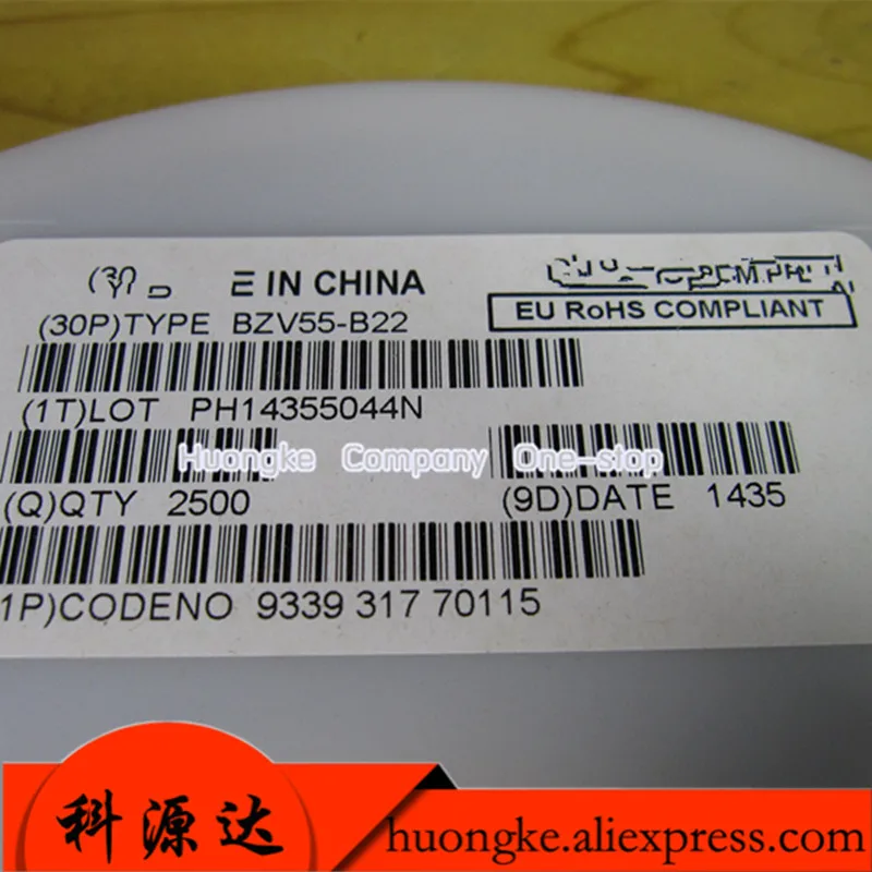 50 шт./лот BZV55-B22 LL34 Diode | Электроника