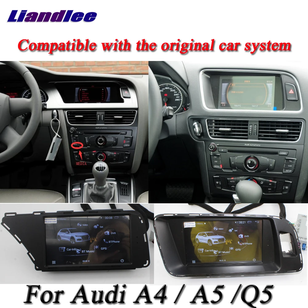 Excellent Liandlee Car Android System For Audi A4 / A5 / Q5 2009~2015 Radio Video Camera TV Wifi GPS Navi Navigation HD Screen Multimedia 0 Excellent Liandlee Car Android System For Audi A4 / A5 / Q5 2009~2015 Radio Video Camera TV Wifi GPS Navi Navigation HD Screen Multimedia 0