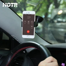 HOTR Universal Car Windshield Holder Car Phone Holder For iphone 6 7 7 plus Stand Window Mount Bracket For Samsung GPS Holder
