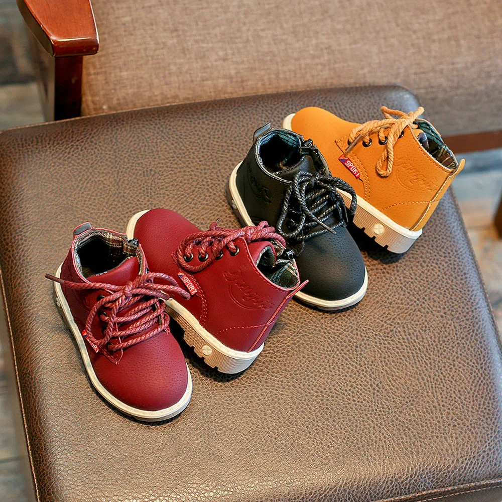MUQGEW Детские кроссовки; Детские модные кроссовки для мальчиков и девочек; детские ботинки на шнуровке; повседневная обувь для малышей; ботинки; Tenis Infantil; Z06