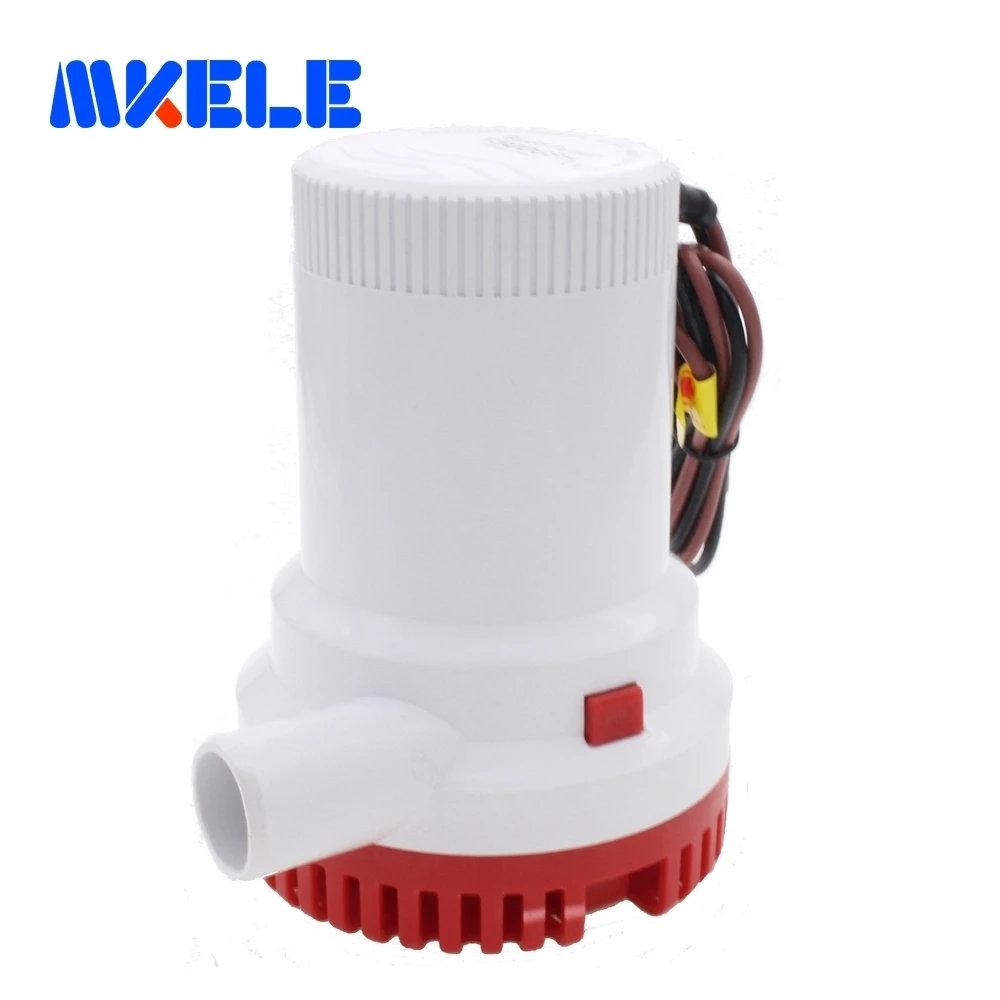 High GPH MKBP G1500 12/24 1500GPH water pump 12/24V the manual boat