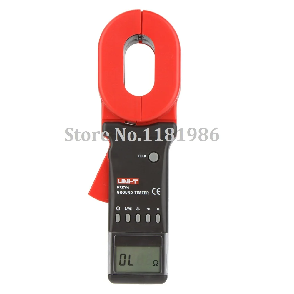 

UNI-T UT276A Auto Range Digital Clamp Earth Ground Resistance Testers Clamp Meters Ohmmeter w/ RS-232 Interface Megohmmeter