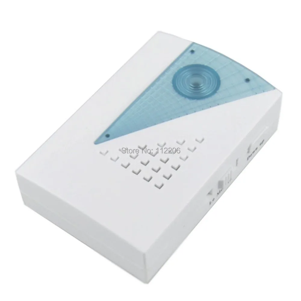 Белый беспроводной пульт дистанционного управления дверной звонок с изображением колокольчика беспроводной дверной звонок без дверной звонок на батарейках двери