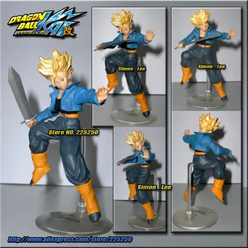 

DRAGONBALL Dragon Ball Z Genuine Original BANDAI Gashapon PVC Toys Figures HG PLUS Action Pose Part 1 - Trunks Super Saiyan