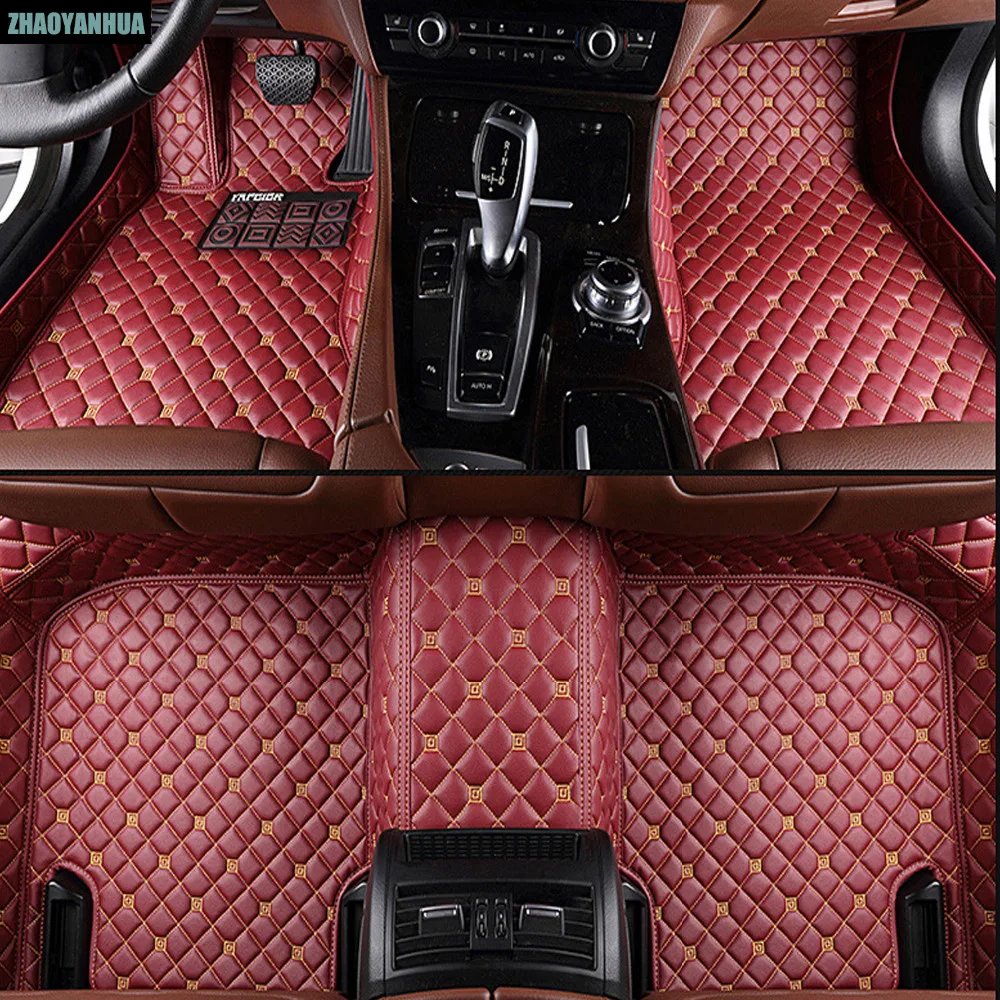 ZHAOYANHUA Car floor mats for Toyota Yaris 5D special all weather heavy