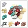 New 5 Pcs Irregular Round Acrylic Beads Spacer Loose Beads For Jewelry Making DIY Bracelet ► Photo 1/6