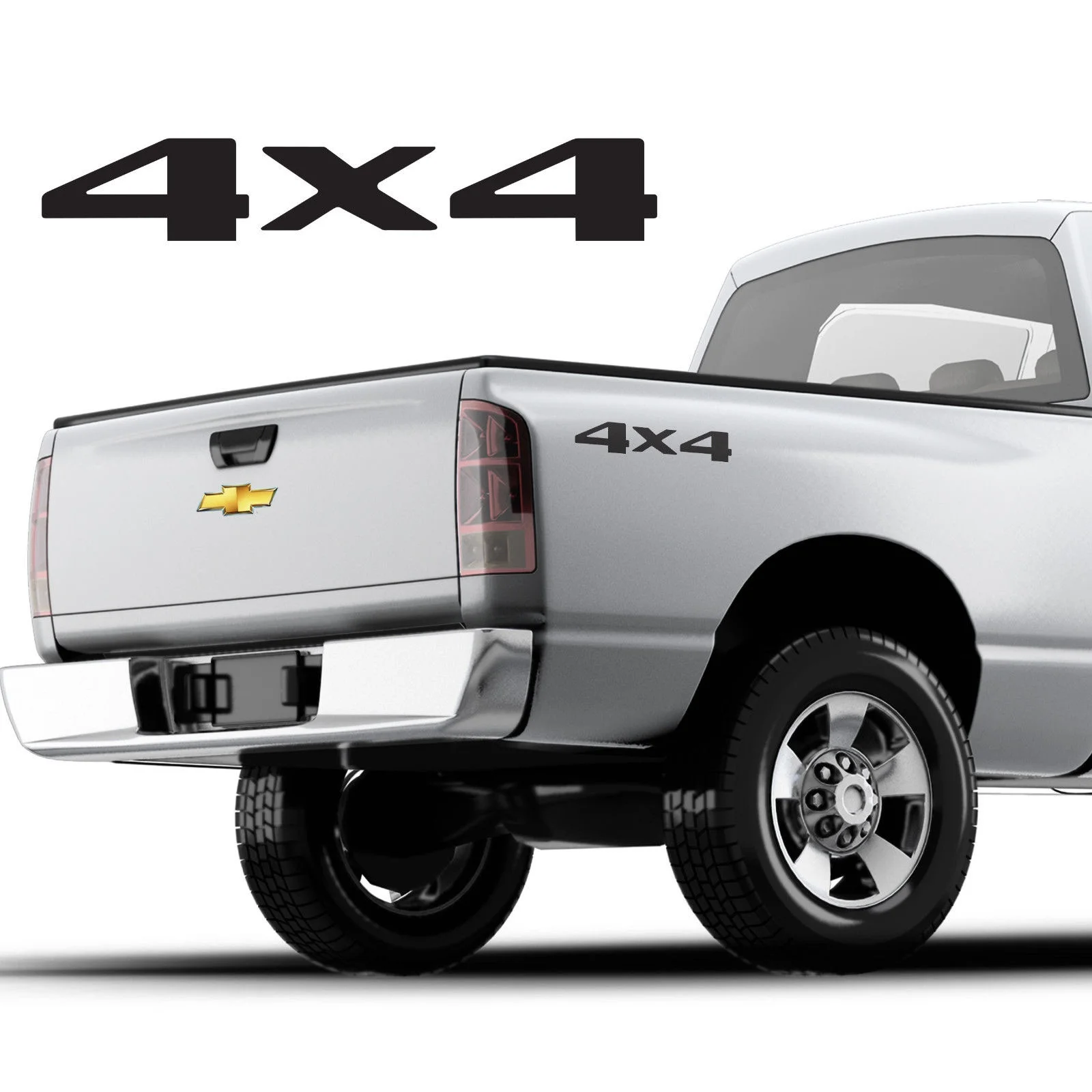 Для (2 шт.) 4x4 виниловая наклейка пикапы универсальная chevrolet chevy avalanche f150 |