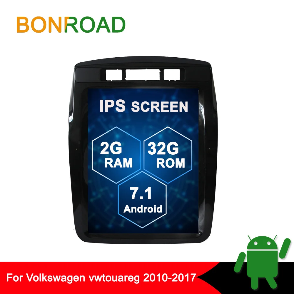 

Bonroad 10.4" Android 7.1 IPS Screen Car Multimedia Player for Volkswagen vwtouareg 2010-2017 Car DVD Player Navigation