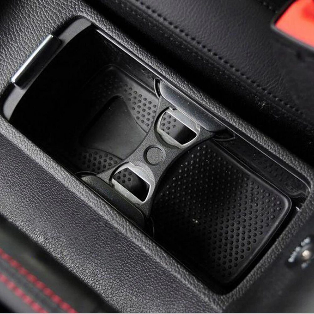 

Car Use Stainless Steel Cup Holder Divider Durable Safety Buckle Manual Useful For VW Golf/Jetta/MK5/MK6/GTi Bottle Opener