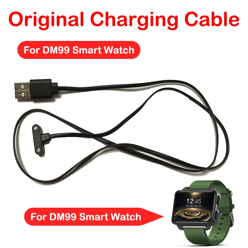 

Charging Cable For DM99 Smart Watch USB Charger Cable For DM99 Wristwatch Smart Accessories High Quality Replacement USB Cable