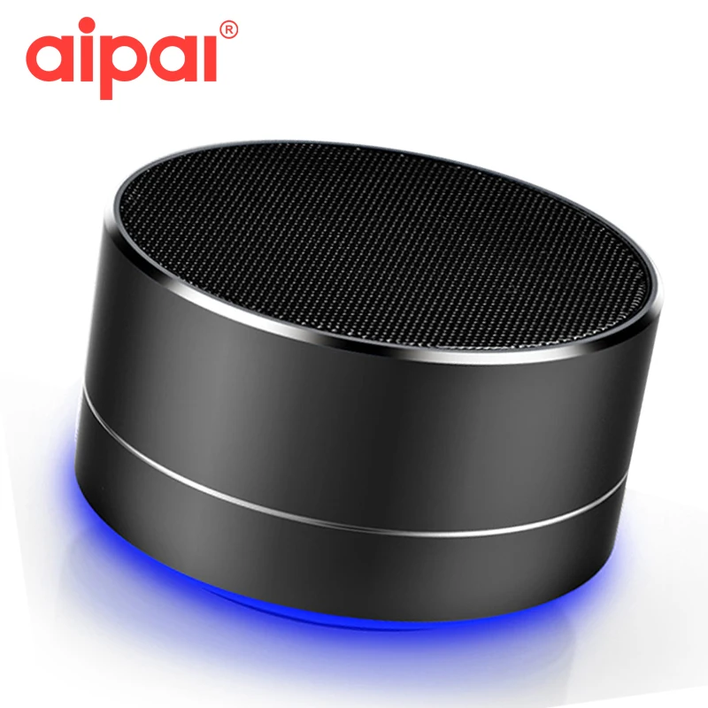 Aipal LED Bluetooth Speaker Mini Portable Wireless Musical Audio Subwoofer Loudspeakers Handsfree With Mic SD Card | Электроника