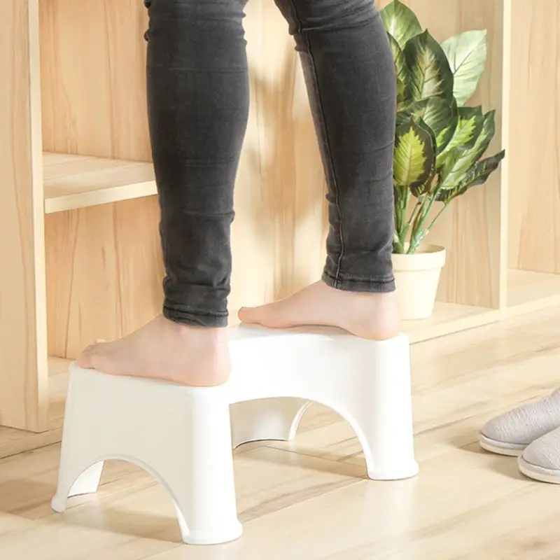 

44.5x27.5x20.5cm U-Shaped Squatting Toilet Stool Non-Slip Pad Bathroom Helper Assistant Footseat Relieves Constipation Piles