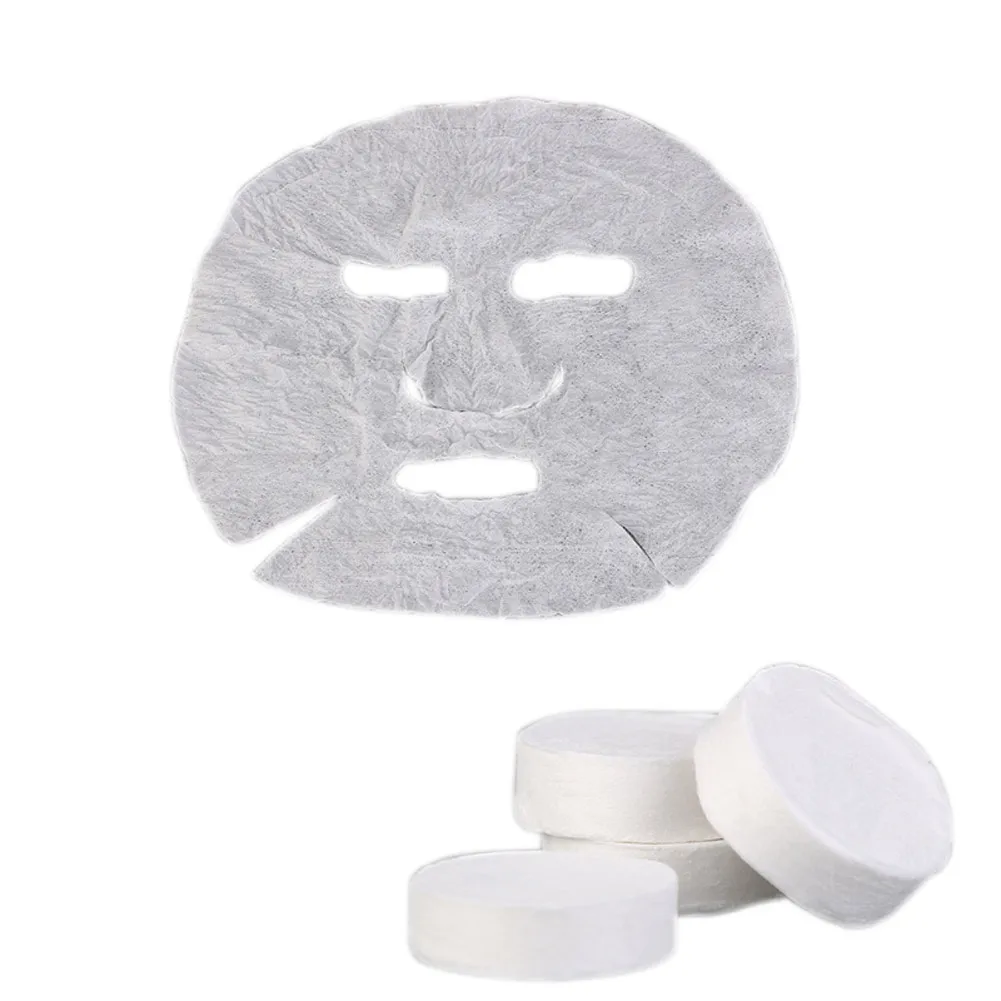 Buy 100 Pcs Non woven Fabric Compress Facial Mask Acne Tender Whitening