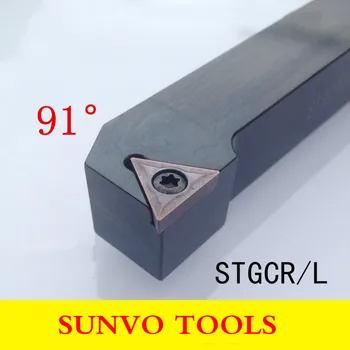 

STGCR STGCL 3232P16 CNC Screw Fastening External Turning Holder Use TCMT TCGT160404/10408 CNC Insert