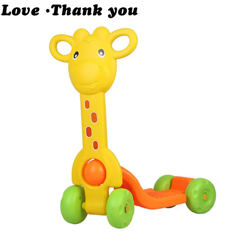 

Children baby scooter kids 4wheels scooter2-6Years Old Stroller Ride Bike Vehicle Outdoor Toys