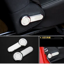 ABS Car Styling Chair Adjust Button Cover Sticker Suitable for Jeep Wrangler Accessories