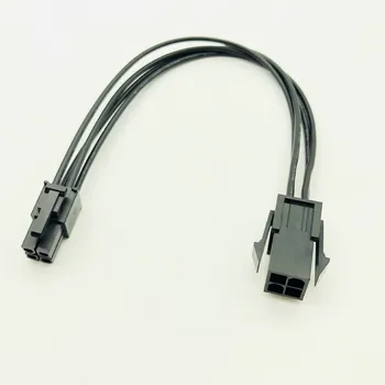 

4Pin PC Cable CPU Power Supply Extension Cord Cable Desktop 4 Pin 4P ATX Power Male to Female Connector Cable 20cm UL 18AWG Wire
