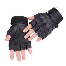 Летние спортивные тактические перчатки армейские полпальца армейские тактические охотники охотничьи противоскользящие защитные кулак походные перчатки M LXL