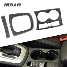 NULLA Carbon Fiber font b Car b font font b Interior b font Gear Shift Panel