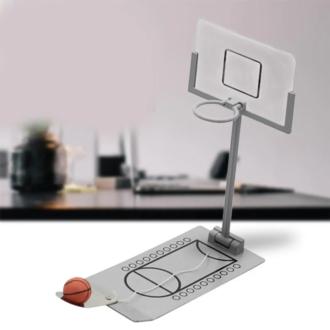 Stress Relief Toy Foldable Mini Basketball Game Office Desktop
