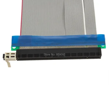 

PCI-E Express 16X Slot Riser Card Extender Extension Ribbon Flex Cable Adapter