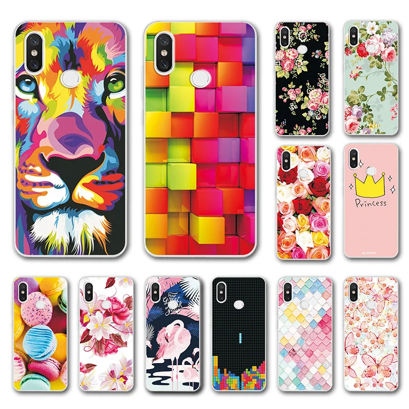 

Various For Xiaomi Redmi Note 7 Cover Coque Redmi Note 7 Case 6.3" Painted Soft TPU Cases Redmi Note 7 Fundas Capa
