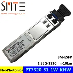 Nephotonics PT7320-51-1W-KHW 1.25G-1310nm-10km-SM-ESFP одного модуля волоконно-оптический трансивер