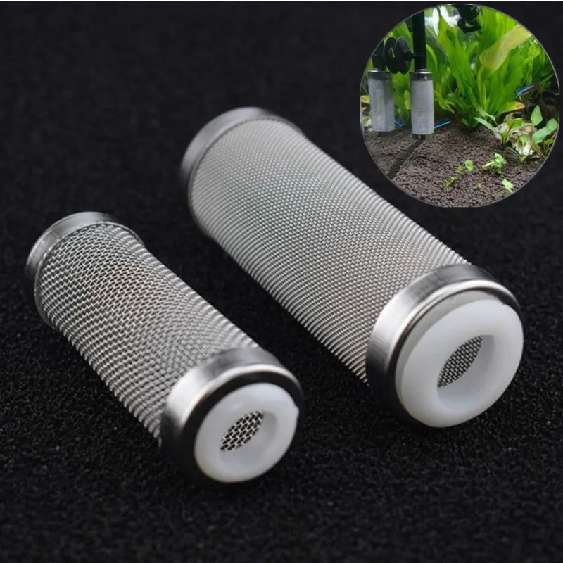 

1pcs Stainless Steel Aquarium Filter Inlet Cover Basket Fish Tank Filter Wate Inflow Protective Net Mesh Guard For Fish Shrimp