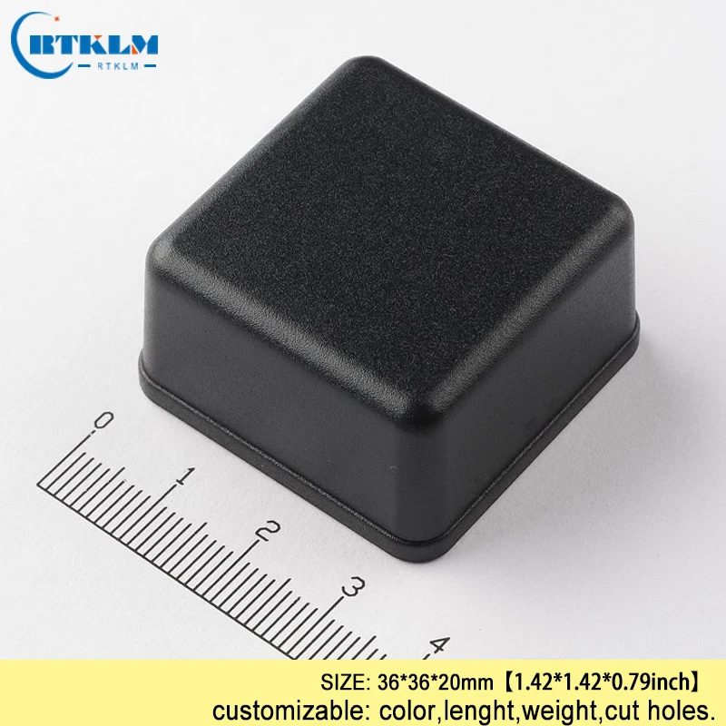 Small plastic box abs plastic enclosure housing speaker box electronic project diy junction box equipment enclosure 36*36*20mm