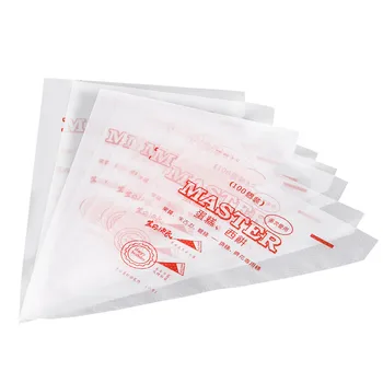 

100PCS Cream Making Cream Squeeze Bag Reusable Pastry Bag Kitchen Disposable Cream Cake Icing Pipe Decorating Tool