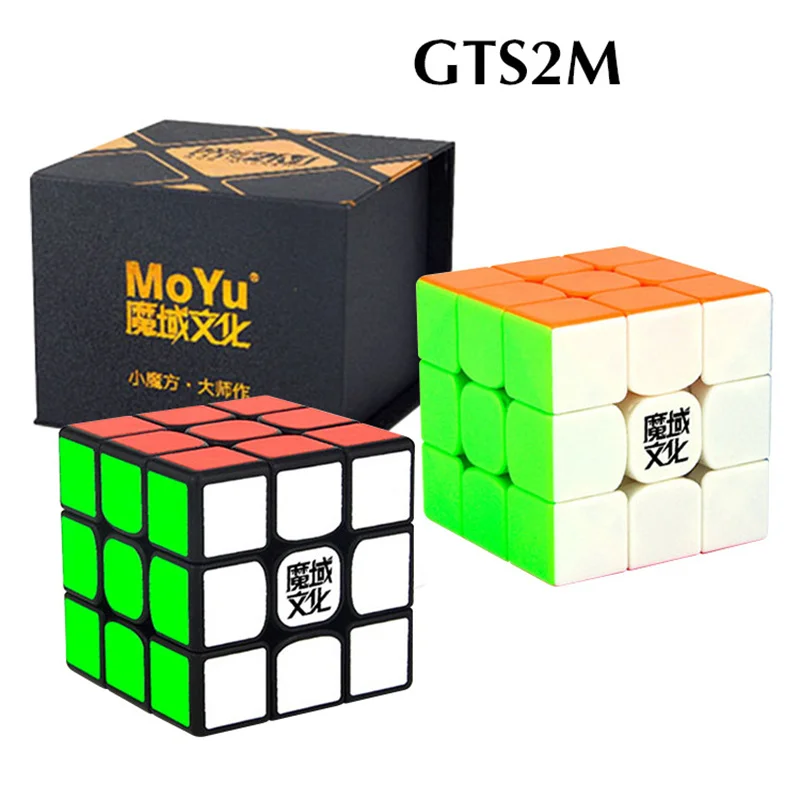 

Moyu WeiLong GTS2M 3x3x3 Profession Speed Cube Magic Cube Toys For Children Puzzles For Adults Neo Cube Magnetic