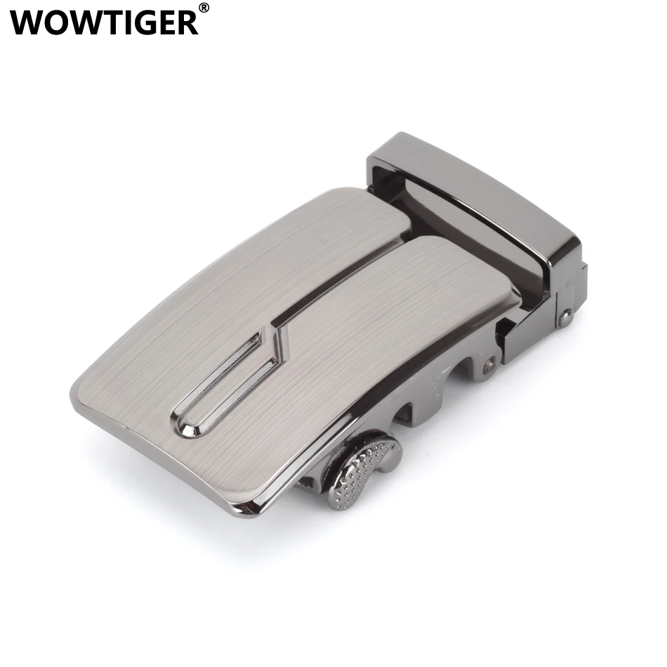 WOWTIGER новый мужской ремень из цинкового сплава с автоматической пряжкой