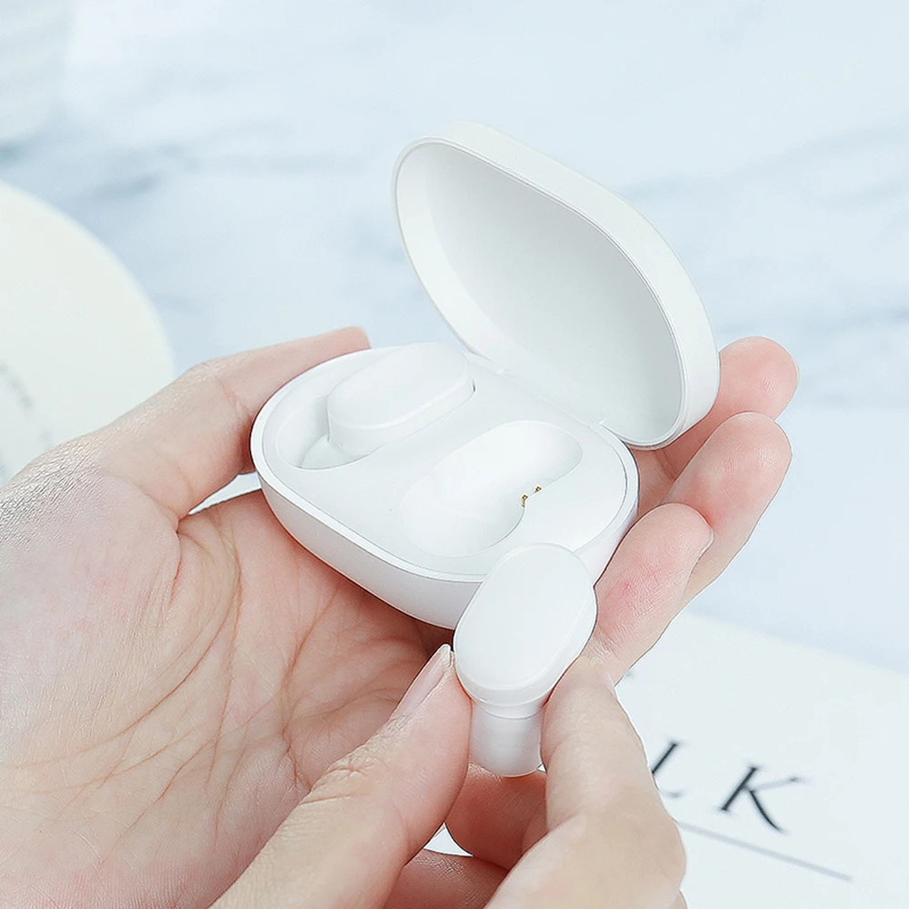 100% оригинальные Xiaomi Redmi AirDots TWS Bluetooth наушники стерео MI мини беспроводная 5 0