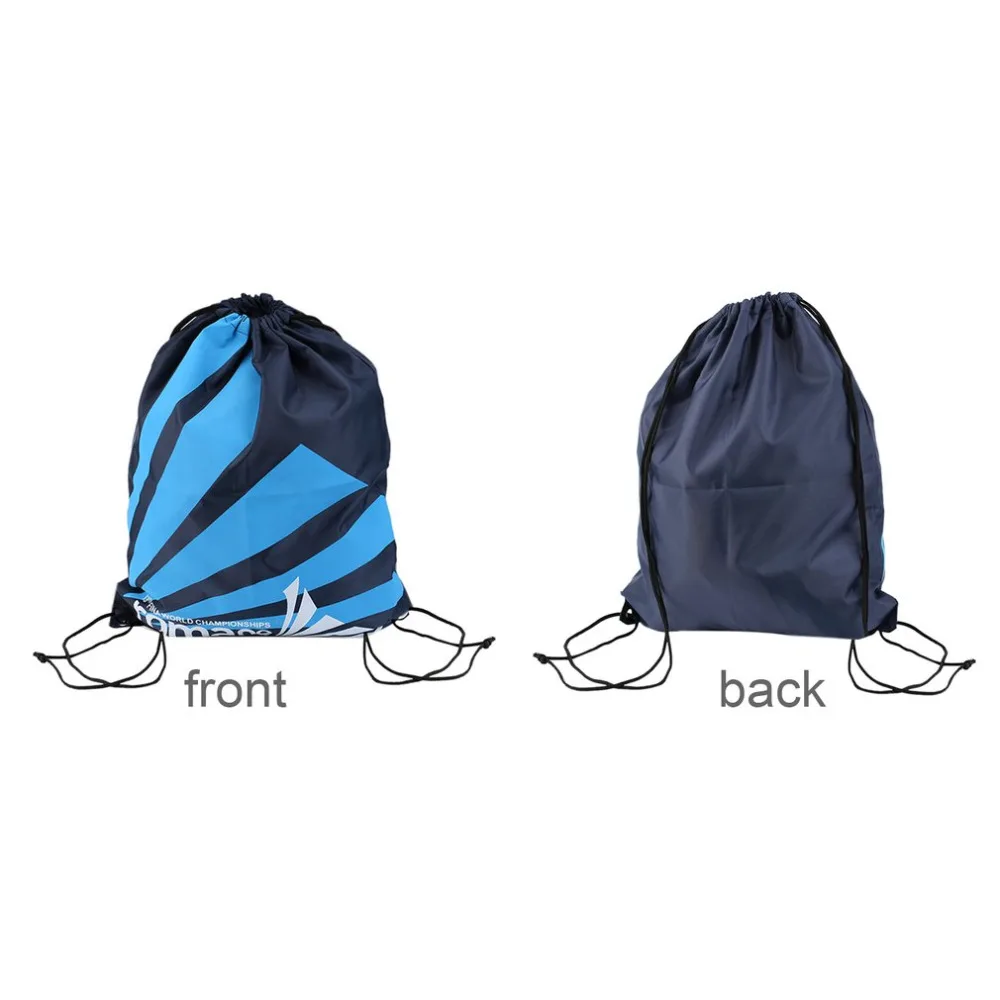 Двойной слои Drawstring тренажерный зал непромокаемые рюкзаки одежда заплыва спортивные пляжные сумки путешествия портативный раза мини сумки на плечо беспла