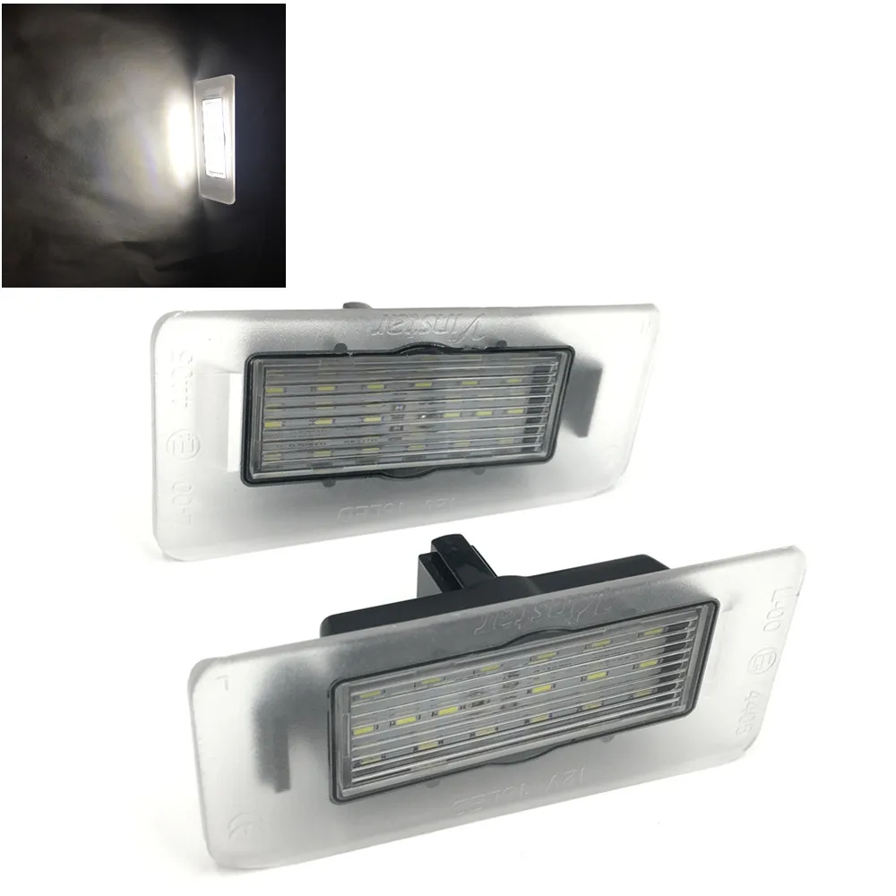 LED Number License Plate Lamp Built in Canbus controller for Elantra 2011 2013 I30 2012 2014 for