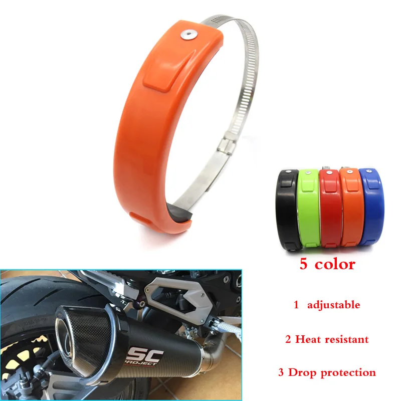 Hot sellFor SCRAMBLER Accessories Silencer/Round Oval Exhaust Protector Can Cover |