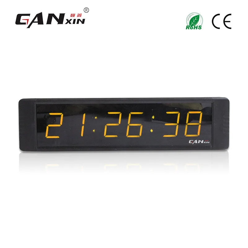 [Ganxin] 1 inch moderd multi functional led desk clock digital table