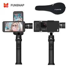 3 achsen Handheld Gimbal Stabilisator Für Smartphone GoPro hero 6/5/4 SJcam XiaoYi 4 k action/sport kamera