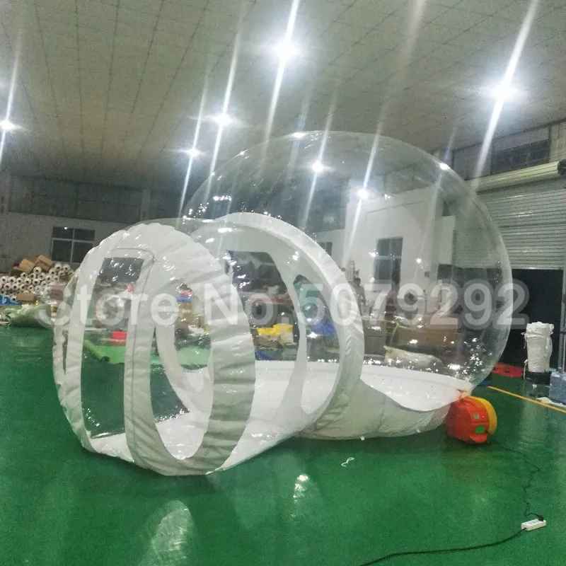 Inflável do Hotel Barraca da Bolha para Acampar Nova Bolha - 4 5 Diâmetro Bela Inflável Iglu Barraca Transparente Dome 2019 3 m 5 m 4 m 5 m diâmetro barraca