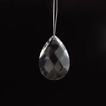 

Newest 100 pieces 38mm grid shaped crystal lamp chandelier parts crystal drop pendant decorative lighting prism