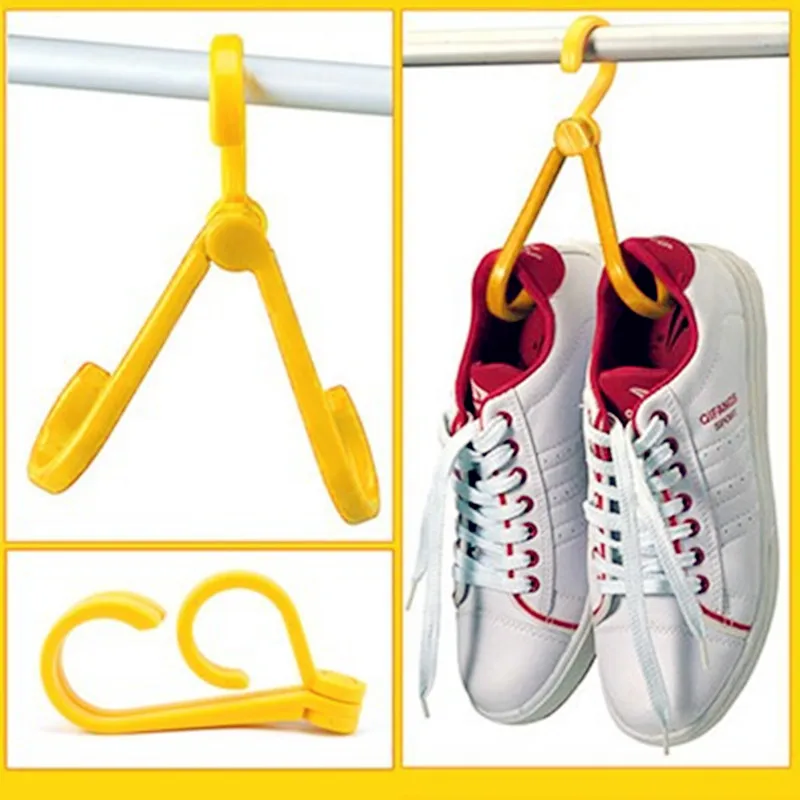 Free shipping multi purpose hook hanging shoe rack shoes hook hanging