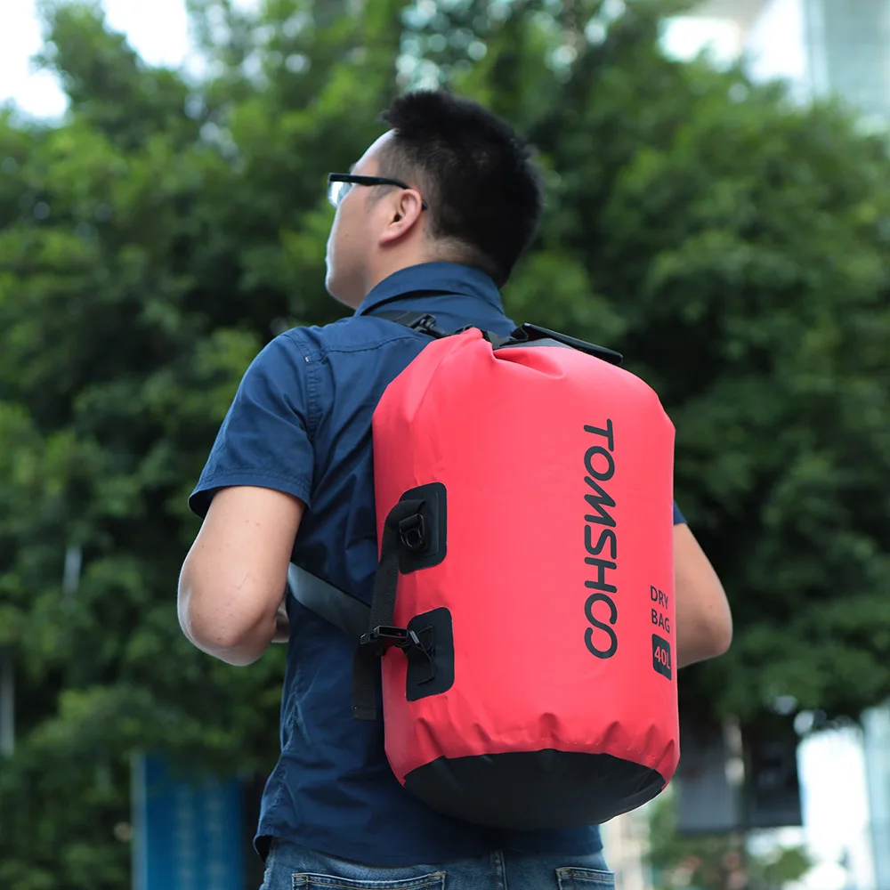 

TOMSHOO 40L Outdoor Waterproof Dry Bag Sack Storage Bags Travelling Rafting Boating Kayaking Camping Outdoor Sports Dry Bags