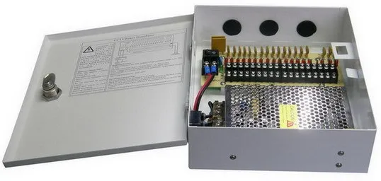 

10A 18 Channel power supply adaptor CCTV camera DVR Surveillance 120w DC12V output